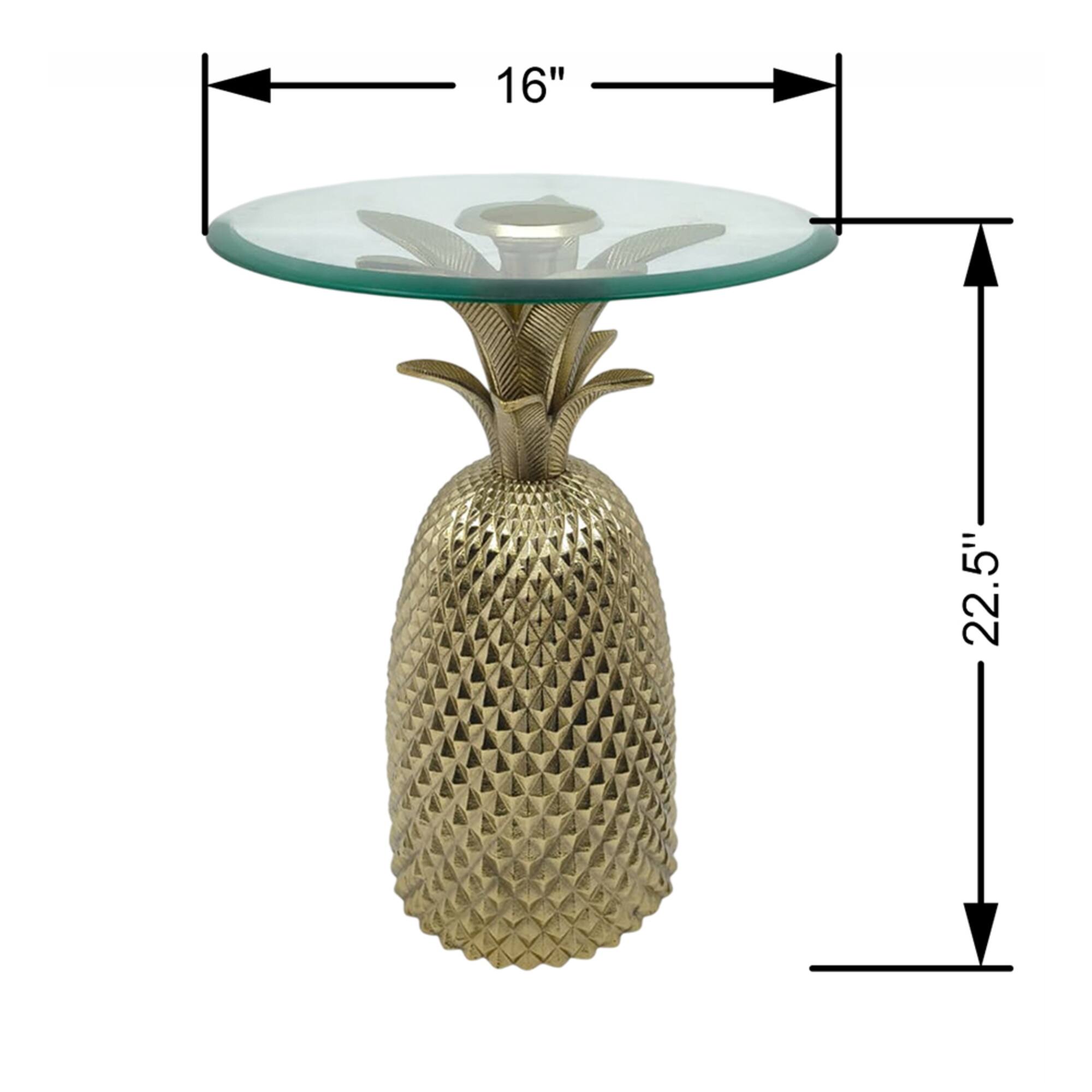 22.5" Pineapple Accent Table by Ashland®